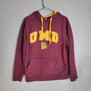 UMD Bulldogs Mens Hoodie Medium Stadium Athletics Kangaroo Pocket
